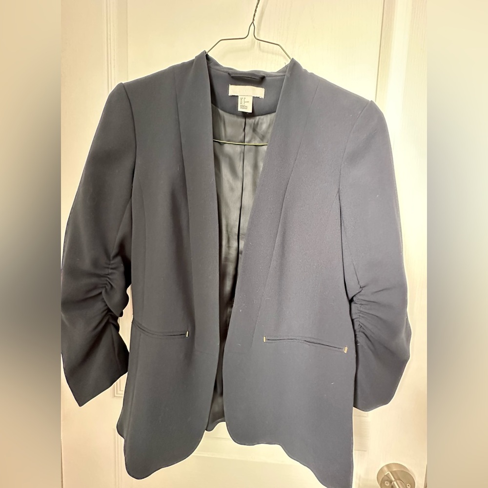 Navy blue H & M blazer
